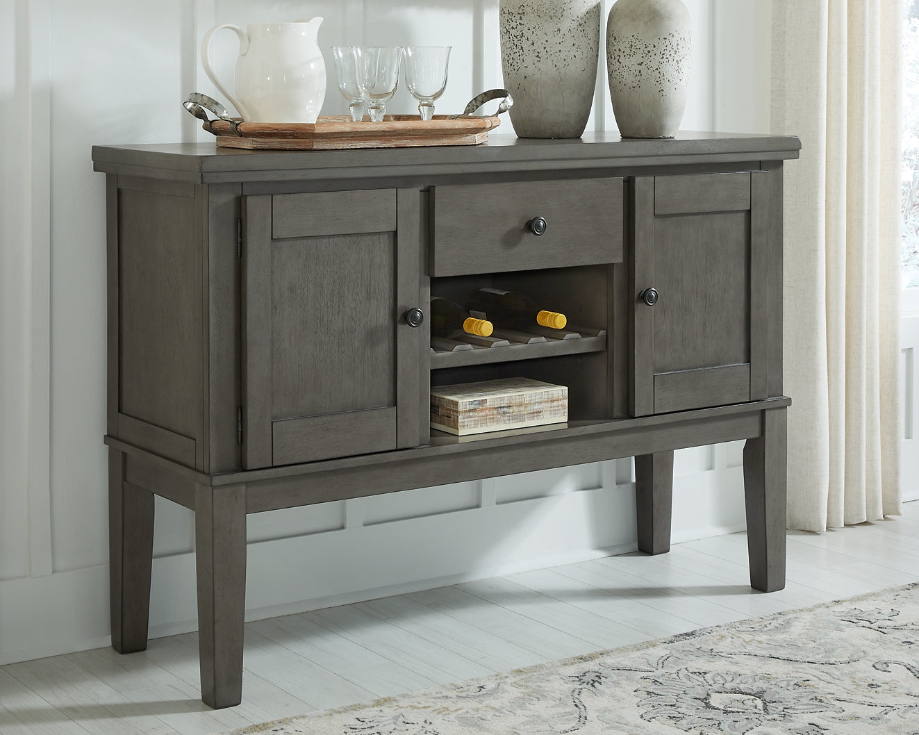Hallanden Dining Room Server - Premier Furniture & Mattress