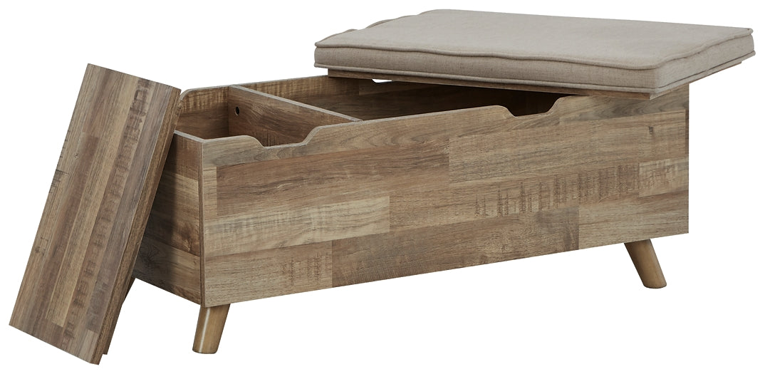 Gerdanet Storage Bench - Premier Furniture & Mattress