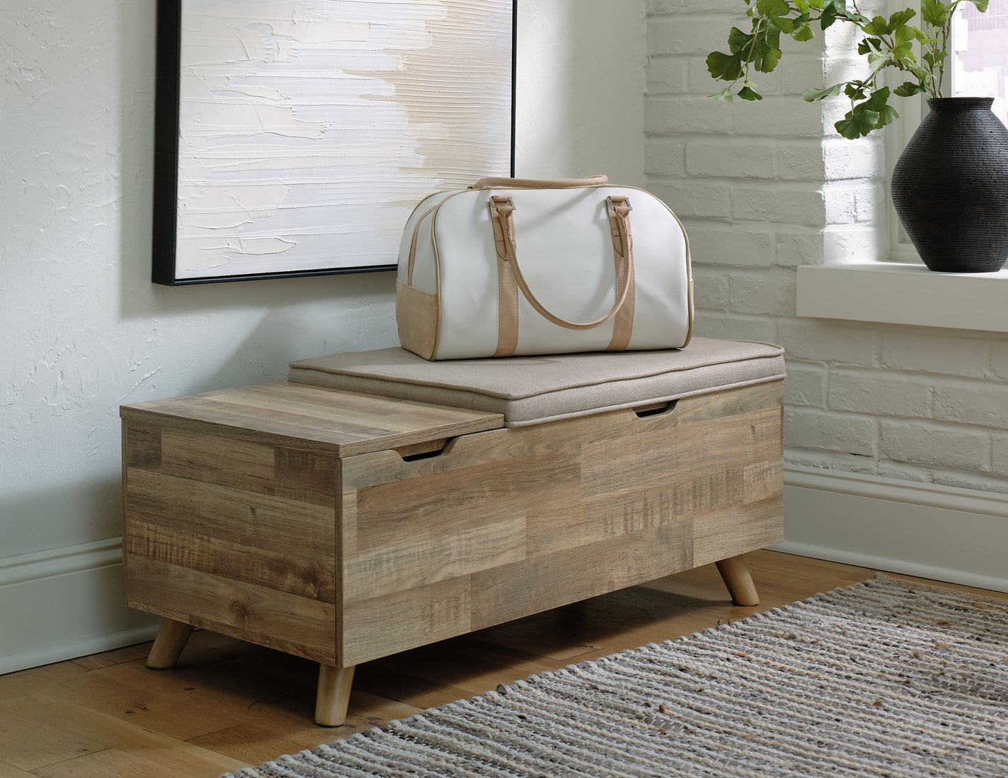 Gerdanet Storage Bench - Premier Furniture & Mattress