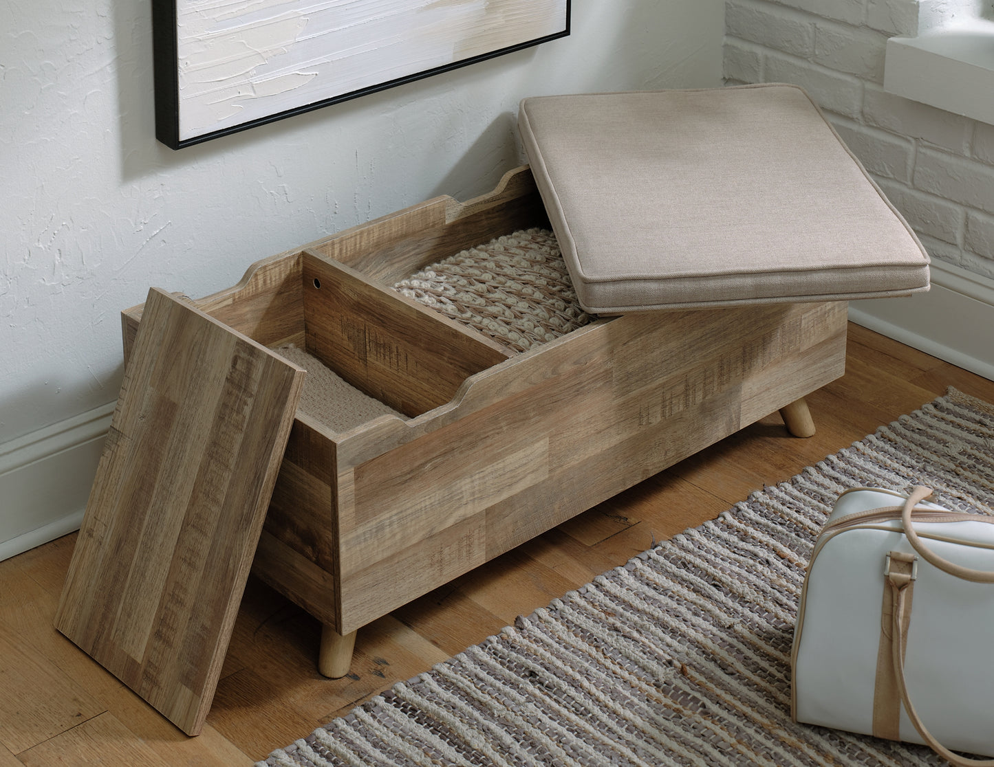 Gerdanet Storage Bench - Premier Furniture & Mattress