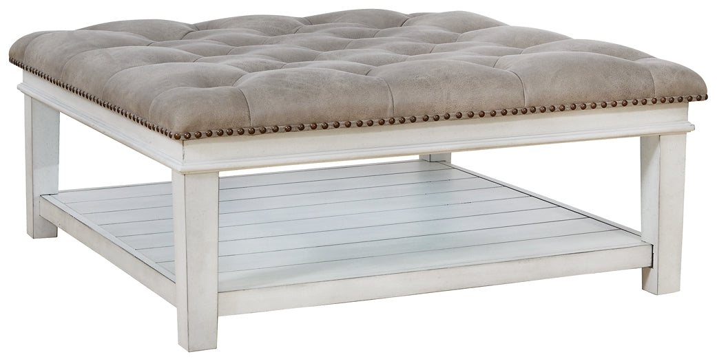 Kanwyn UPH Ottoman Cocktail Table - Premier Furniture & Mattress