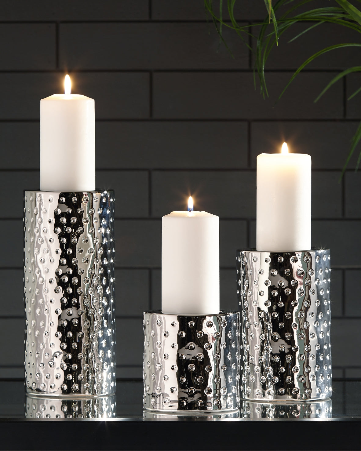 Marisa Candle Holder Set (3/CN) - Premier Furniture & Mattress