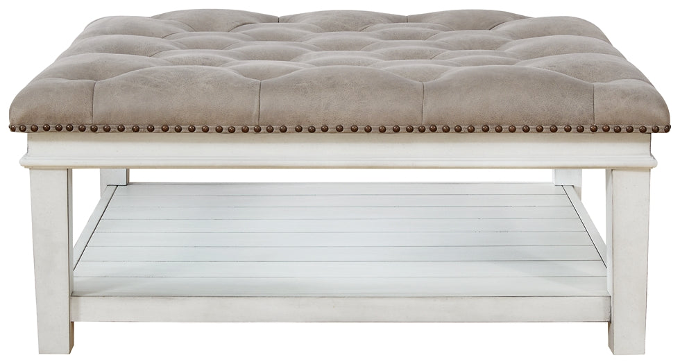 Kanwyn UPH Ottoman Cocktail Table - Premier Furniture & Mattress