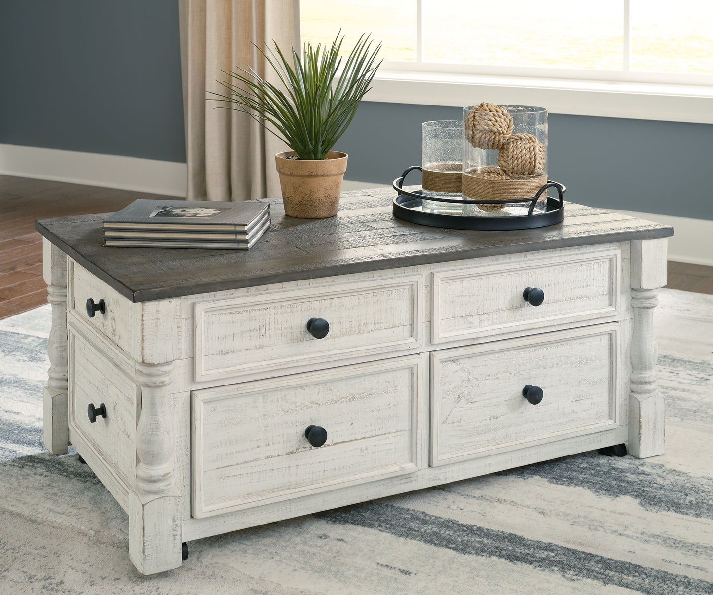 Havalance Lift Top Cocktail Table - Premier Furniture & Mattress