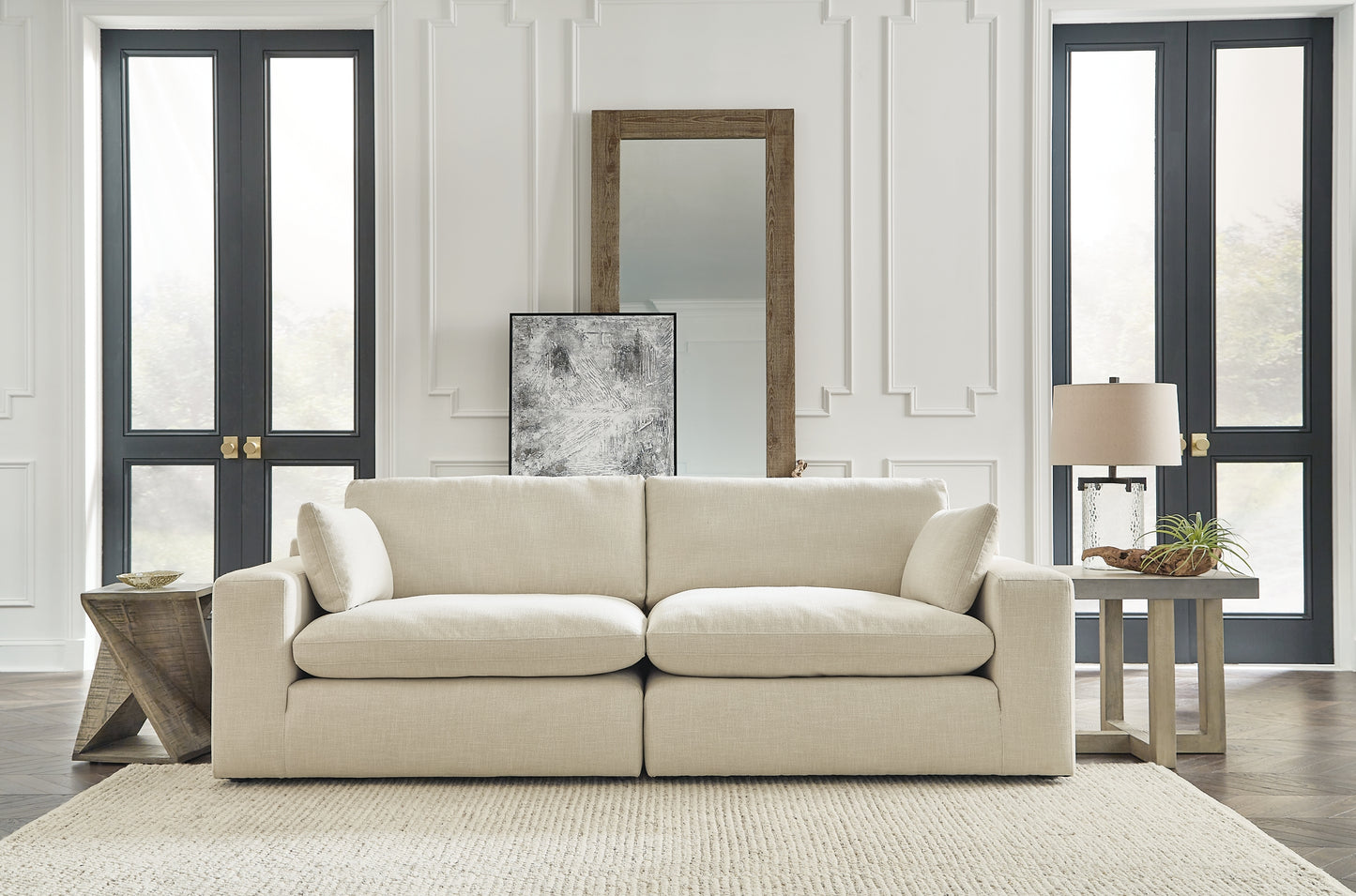 Elyza 2-Piece Sectional Loveseat - Premier Furniture & Mattress