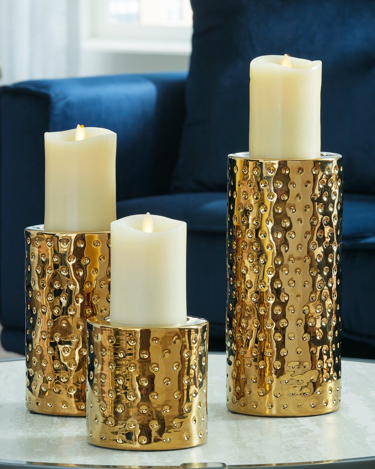 Marisa Candle Holder Set (3/CN) - Premier Furniture & Mattress
