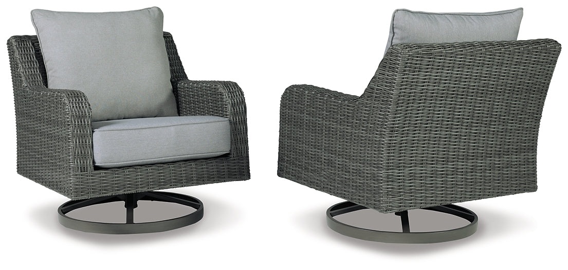 Elite Park Swivel Lounge w/ Cushion - Premier Furniture & Mattress