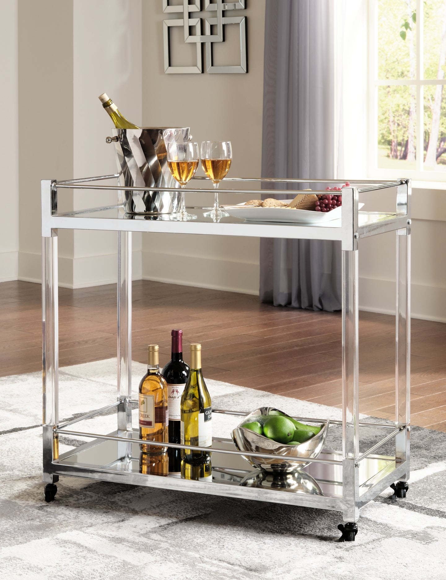 Chaseton Bar Cart - Premier Furniture & Mattress