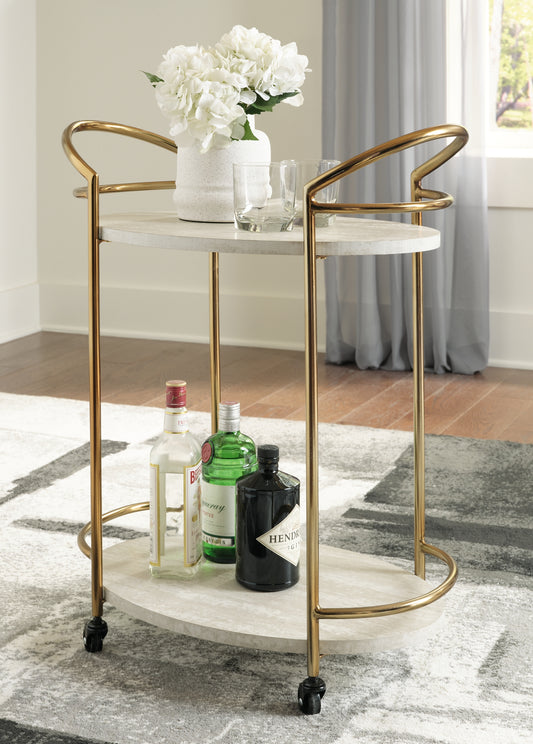 Tarica Bar Cart - Premier Furniture & Mattress