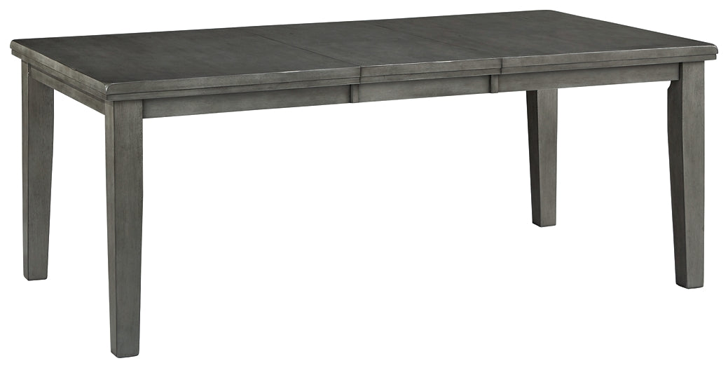 Hallanden Dining Table and 6 Chairs - Premier Furniture & Mattress