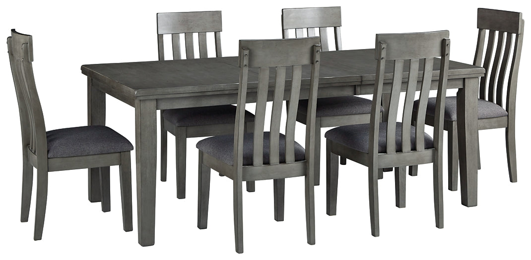 Hallanden Dining Table and 6 Chairs - Premier Furniture & Mattress