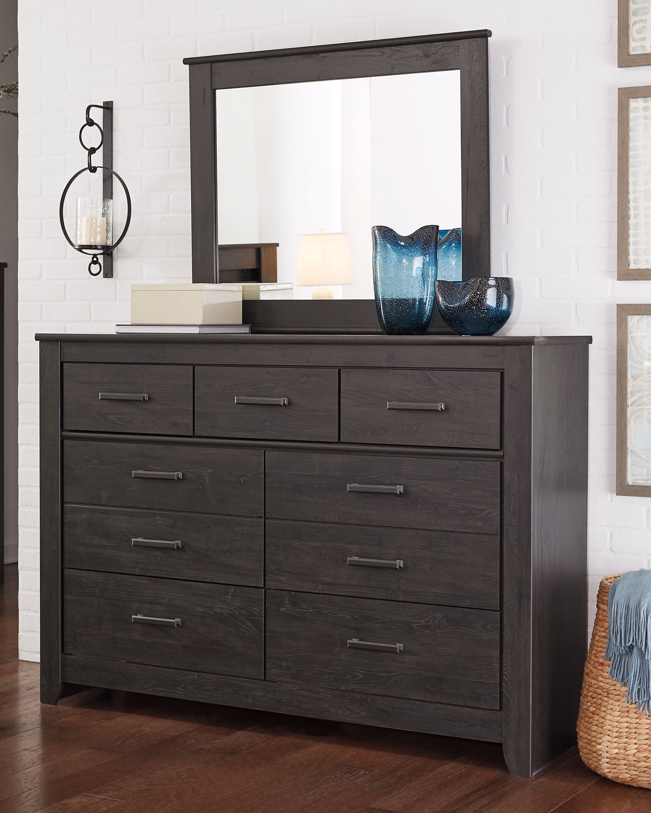 Brinxton Dresser and Mirror - Premier Furniture & Mattress