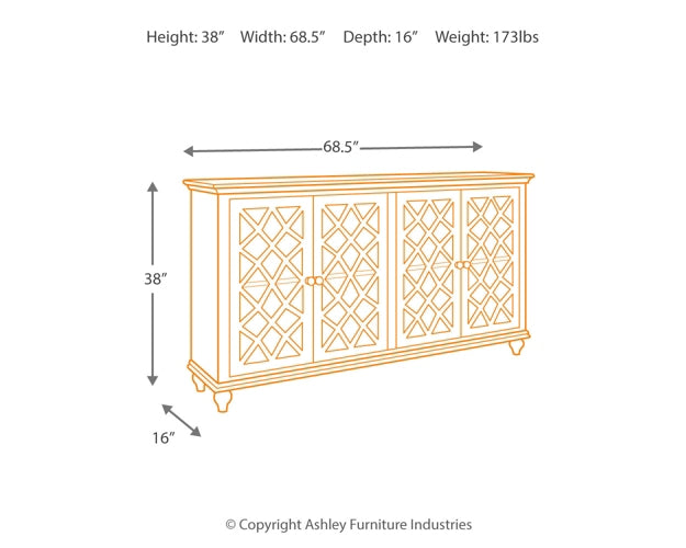 Mirimyn Accent Cabinet - Premier Furniture & Mattress