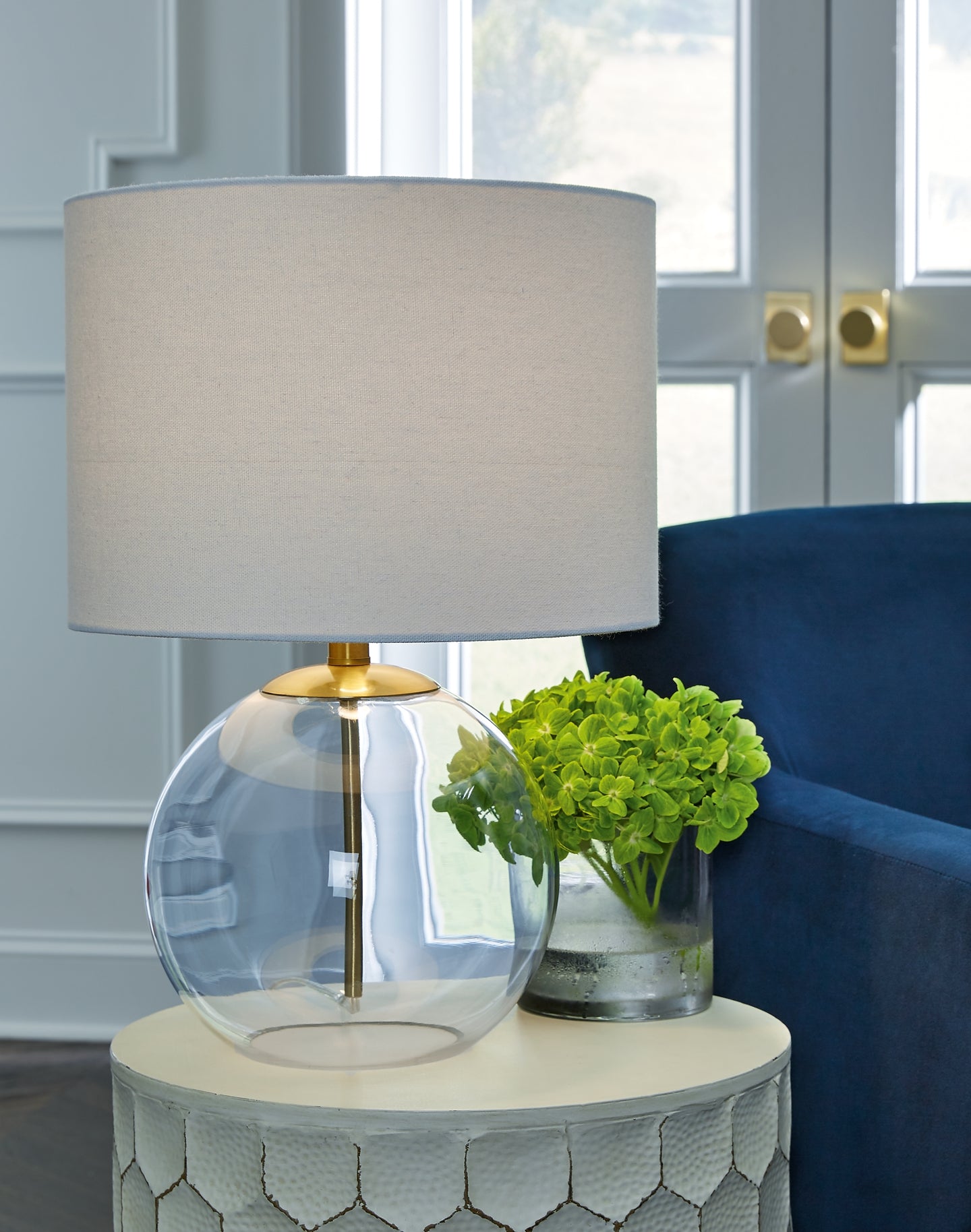 Samder Glass Table Lamp (1/CN) - Premier Furniture & Mattress