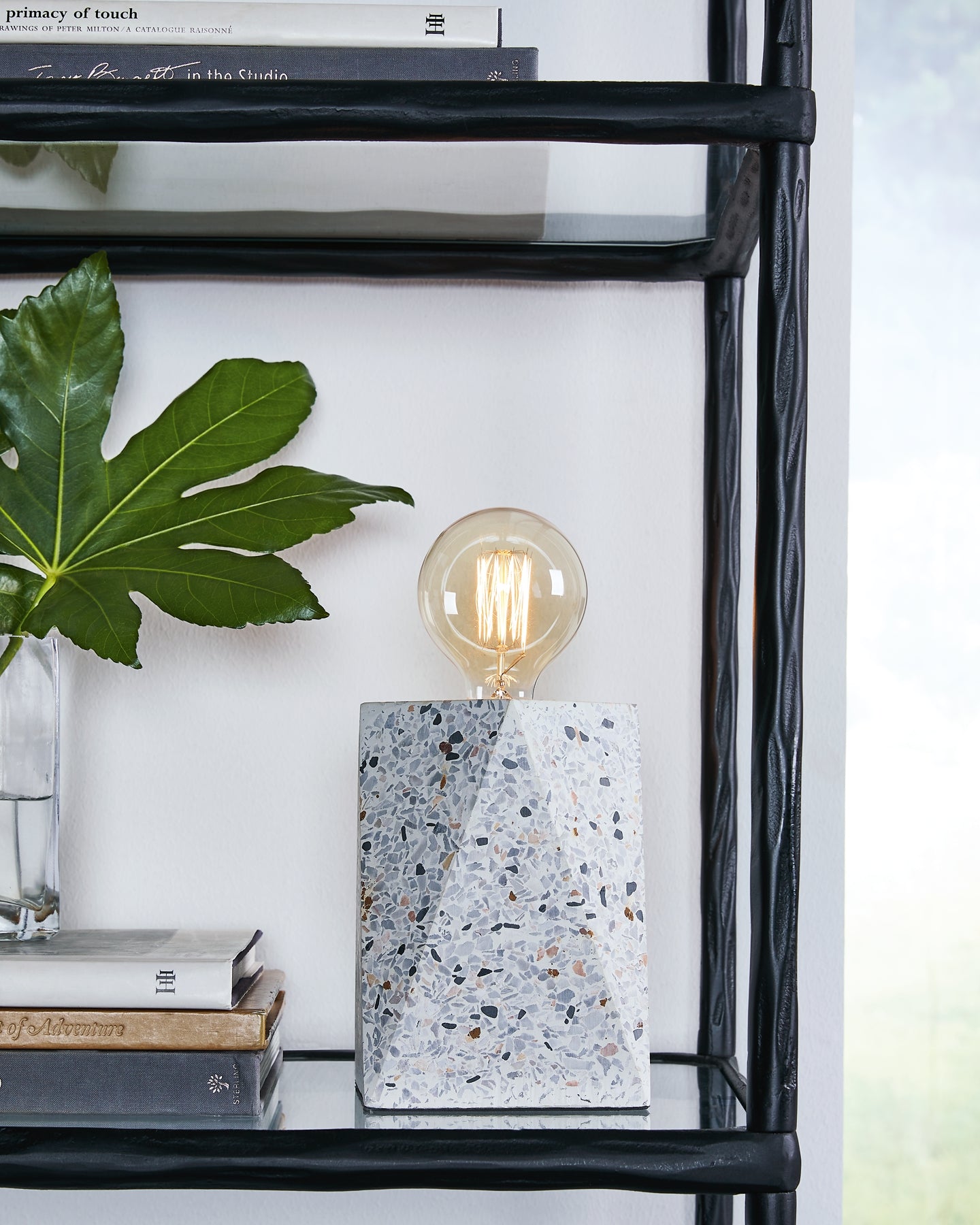 Maywick Concrete Table Lamp (1/CN) - Premier Furniture & Mattress