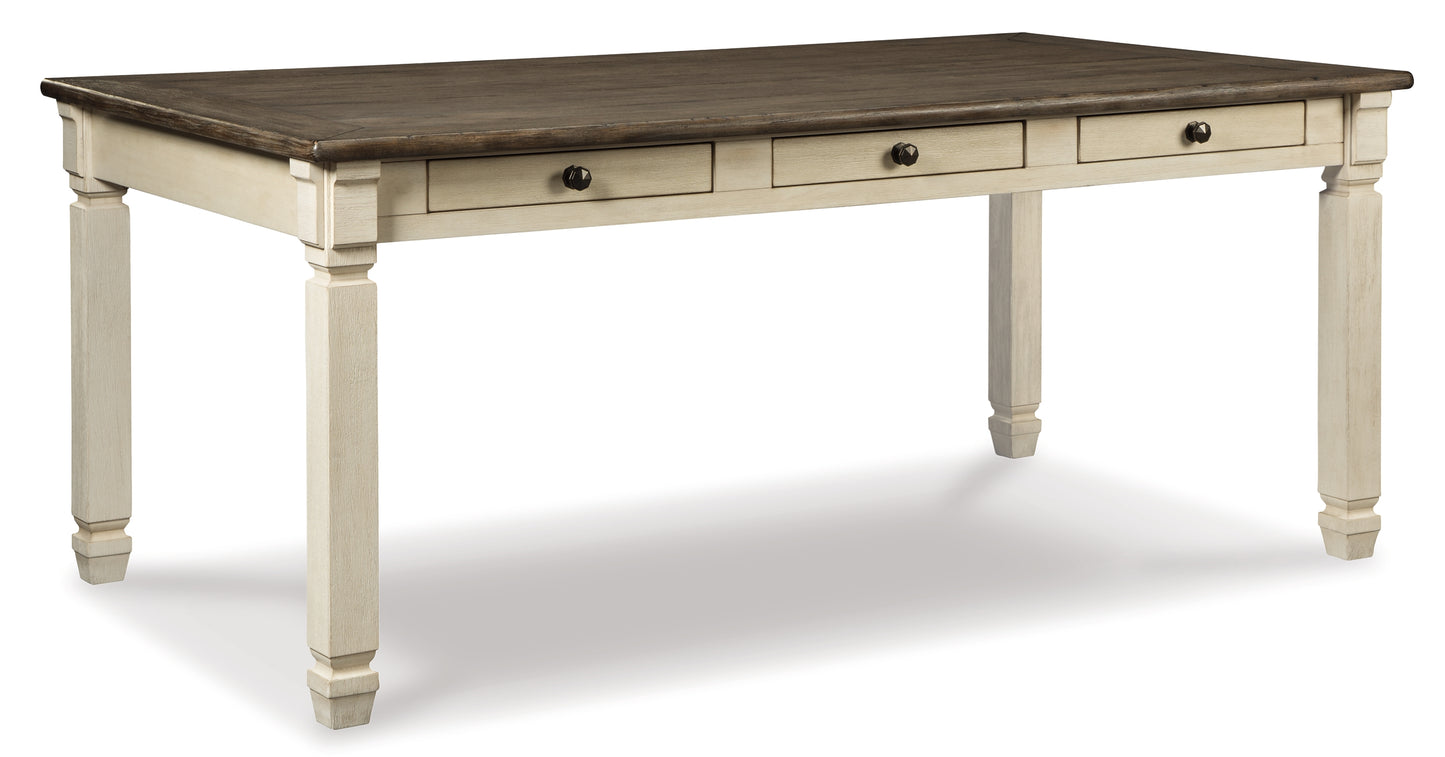 Bolanburg Dining Table and 2 Chairs and 2 Benches - Premier Furniture & Mattress