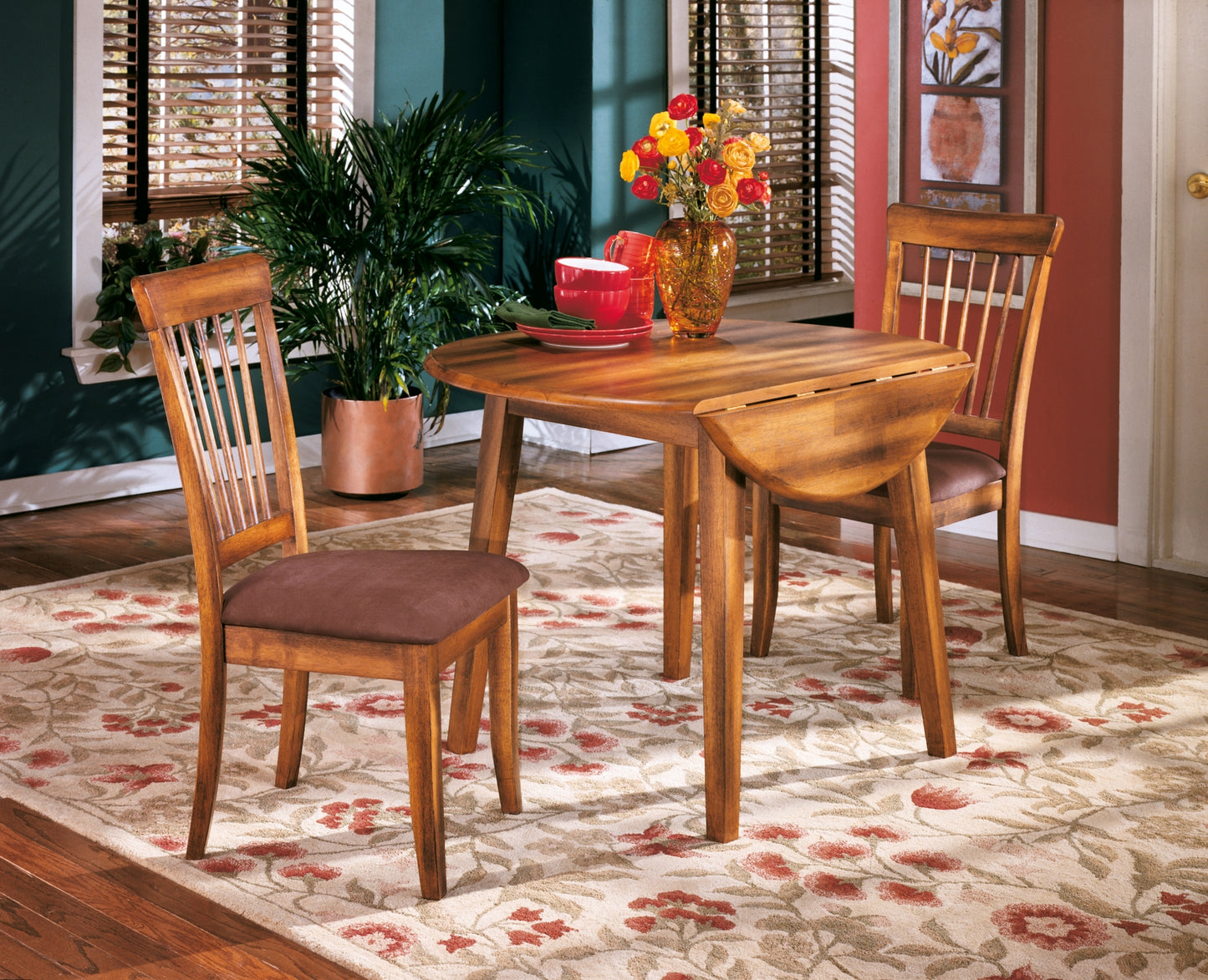 Berringer Dining Table and 2 Chairs - Premier Furniture & Mattress
