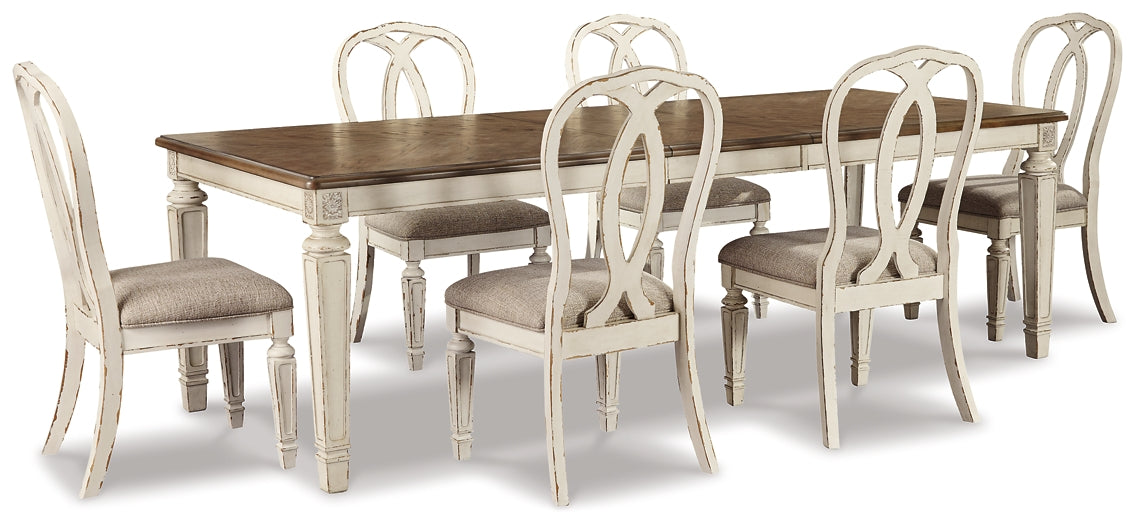 Realyn Dining Table and 6 Chairs - Premier Furniture & Mattress