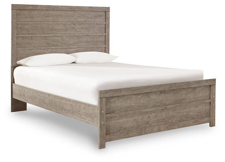 Culverbach Full Panel Bed with Mirrored Dresser - Premier Furniture & Mattress