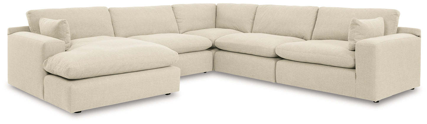 Elyza 5-Piece Sectional with Chaise - Premier Furniture & Mattress