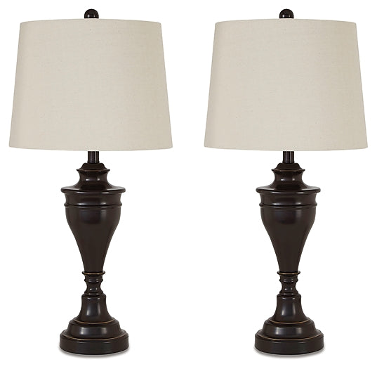 Darlita Metal Table Lamp (2/CN) - Premier Furniture & Mattress