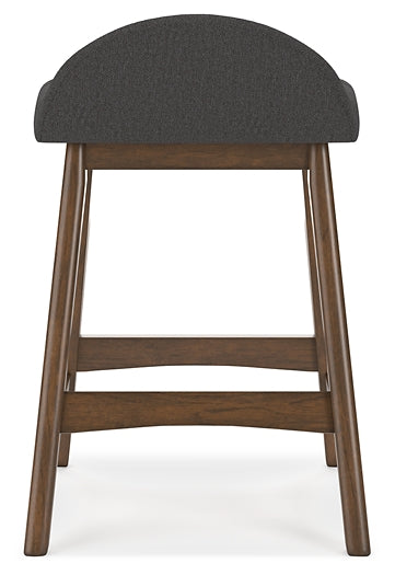 Lyncott Upholstered Barstool (2/CN) - Premier Furniture & Mattress