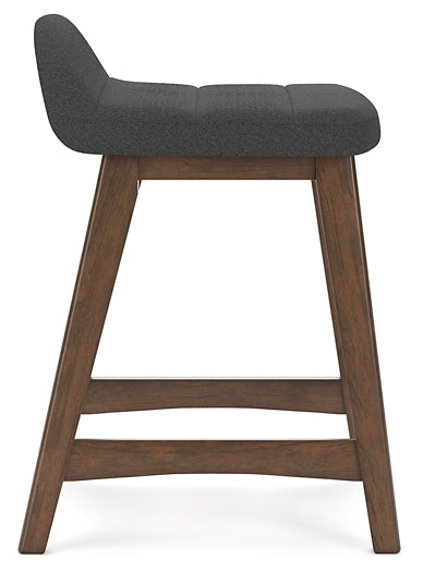 Lyncott Upholstered Barstool (2/CN) - Premier Furniture & Mattress