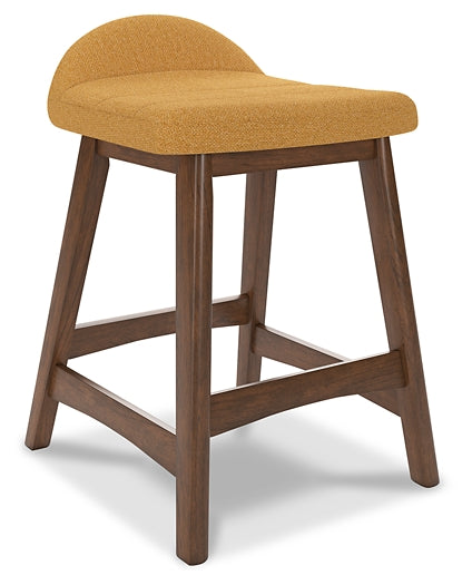 Lyncott Upholstered Barstool (2/CN) - Premier Furniture & Mattress
