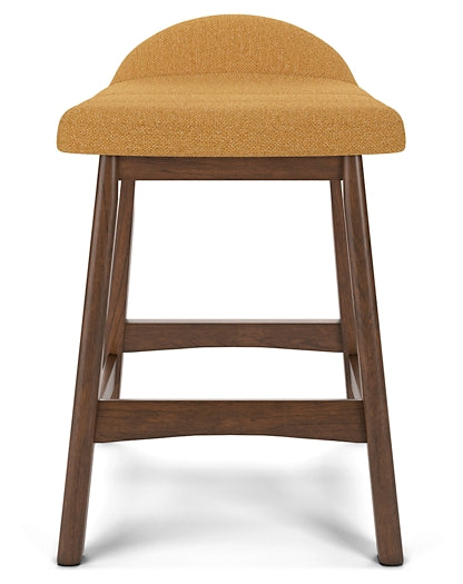 Lyncott Upholstered Barstool (2/CN) - Premier Furniture & Mattress