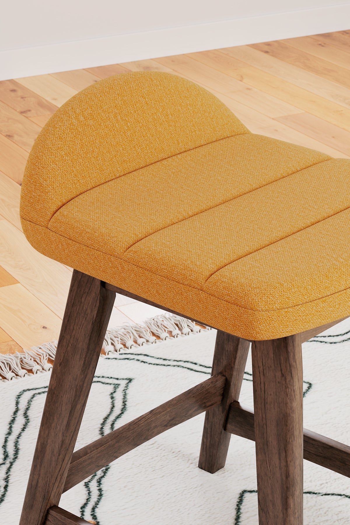 Lyncott Upholstered Barstool (2/CN) - Premier Furniture & Mattress