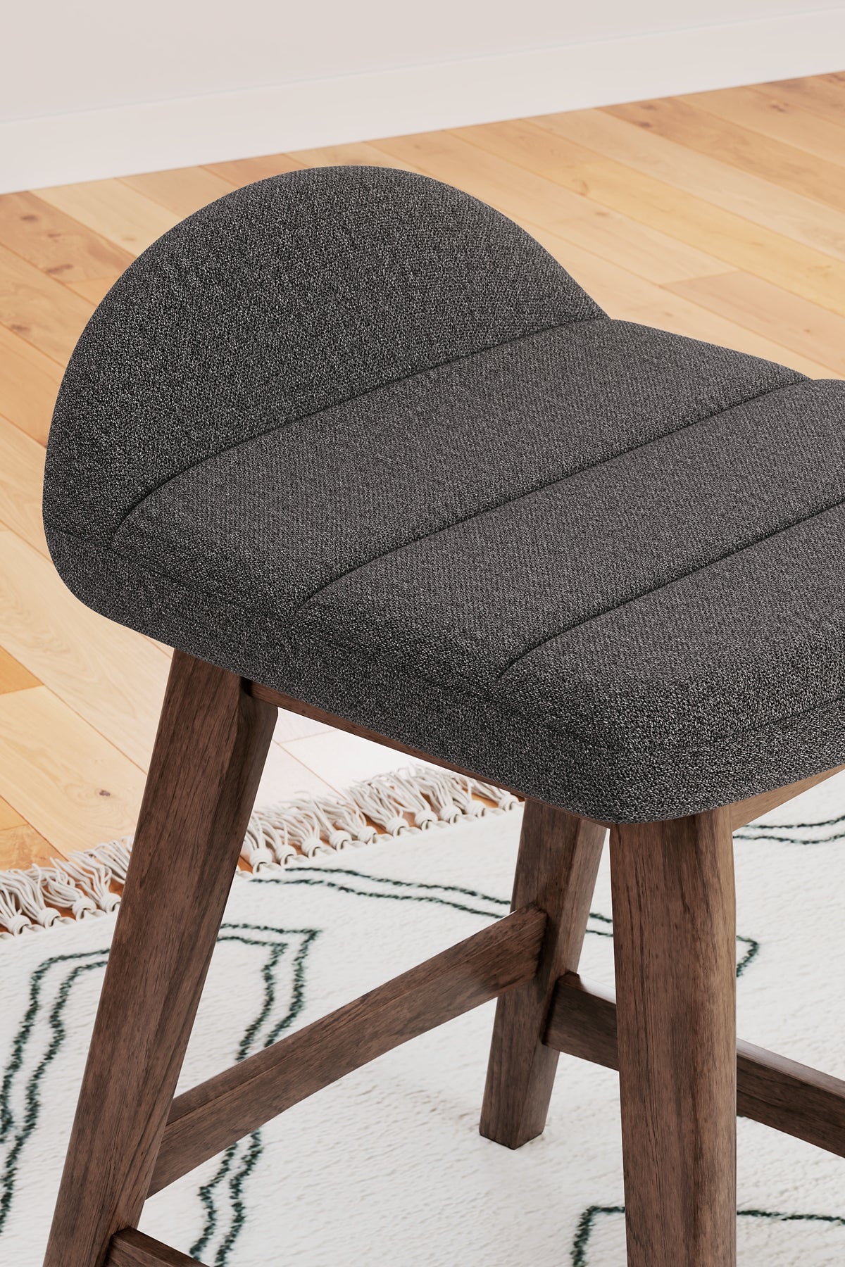 Lyncott Upholstered Barstool (2/CN) - Premier Furniture & Mattress