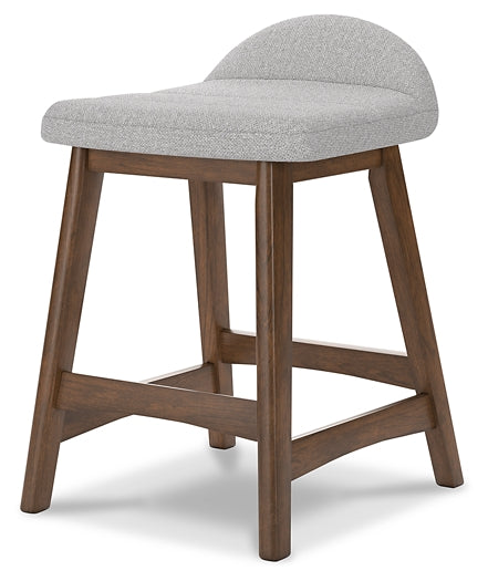 Lyncott Upholstered Barstool (2/CN) - Premier Furniture & Mattress