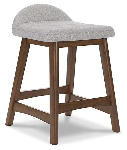 Lyncott Upholstered Barstool (2/CN) - Premier Furniture & Mattress