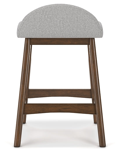 Lyncott Upholstered Barstool (2/CN) - Premier Furniture & Mattress