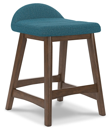 Lyncott Upholstered Barstool (2/CN) - Premier Furniture & Mattress