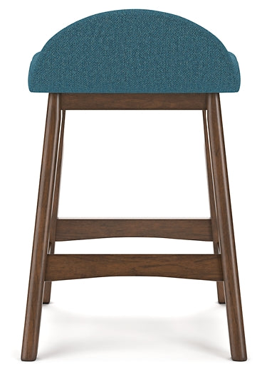 Lyncott Upholstered Barstool (2/CN) - Premier Furniture & Mattress