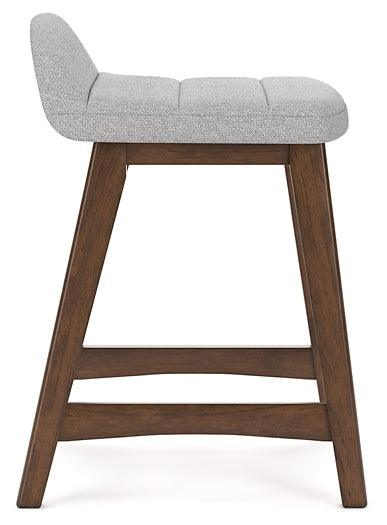 Lyncott Upholstered Barstool (2/CN) - Premier Furniture & Mattress