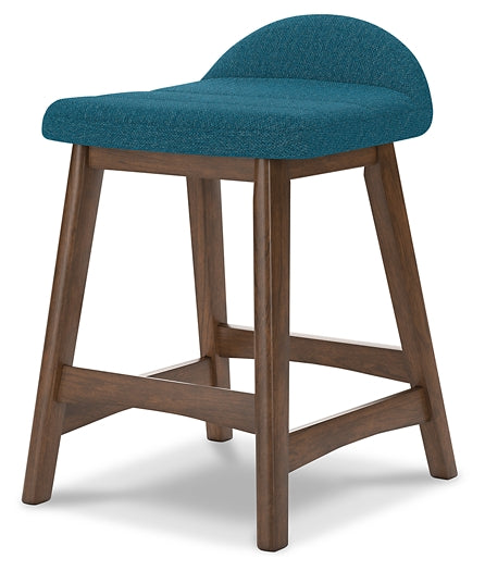 Lyncott Upholstered Barstool (2/CN) - Premier Furniture & Mattress