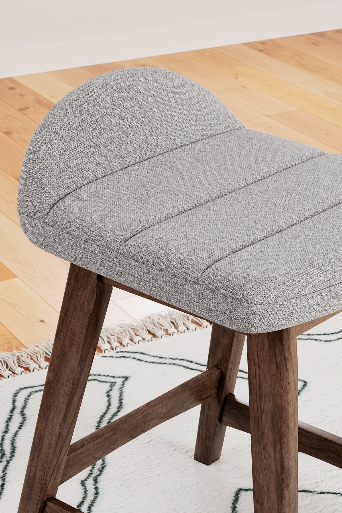 Lyncott Upholstered Barstool (2/CN) - Premier Furniture & Mattress