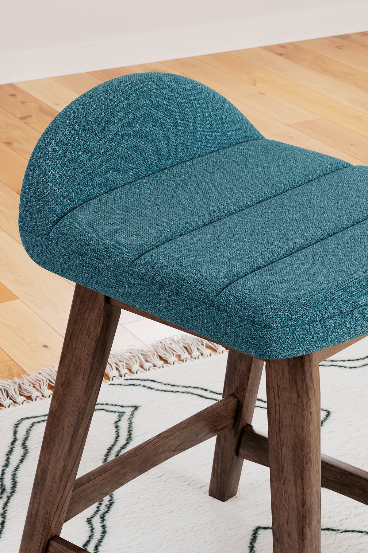 Lyncott Upholstered Barstool (2/CN) - Premier Furniture & Mattress