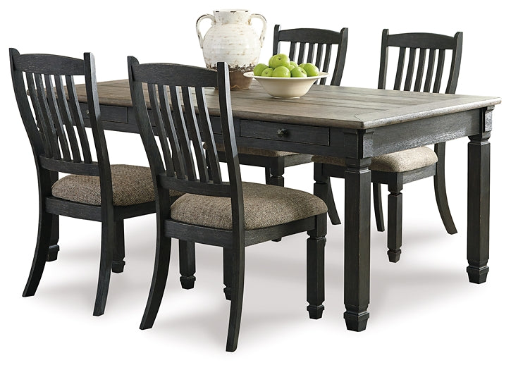 Tyler Creek Dining Table and 4 Chairs - Premier Furniture & Mattress
