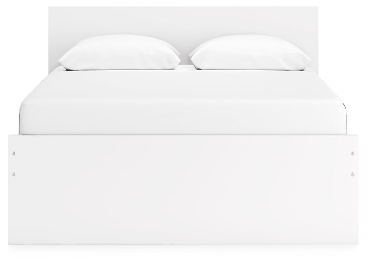 Onita Panel Platform Bed With 2 Side Storage