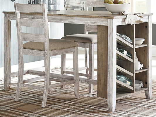 Skempton RECT Counter Table w/Storage - Premier Furniture & Mattress