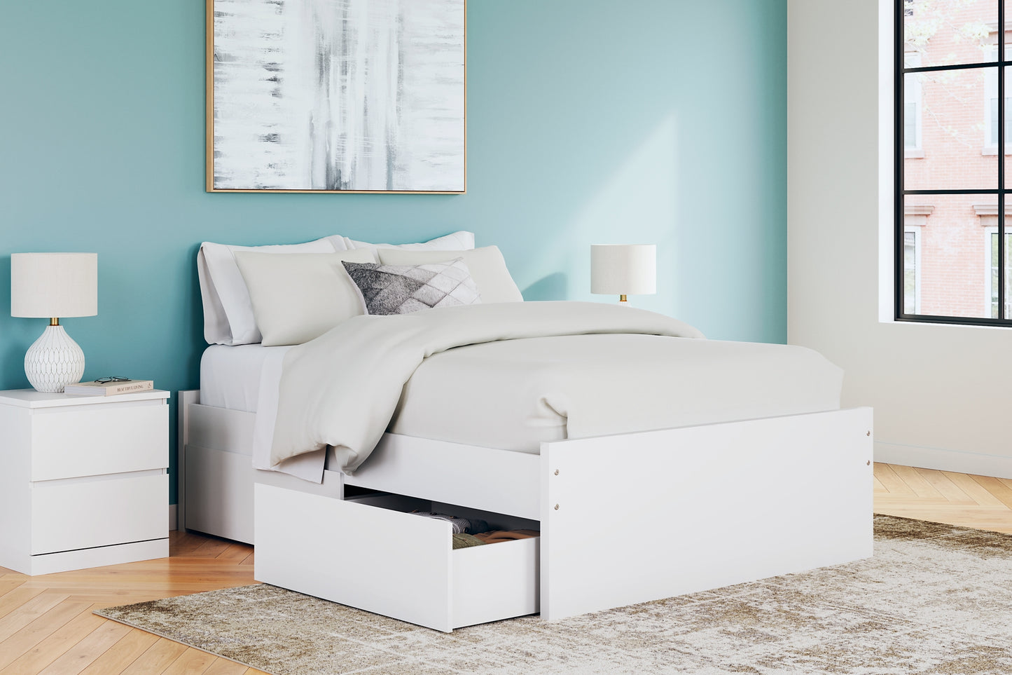 Onita Platform Bed With 2 Side Storage
