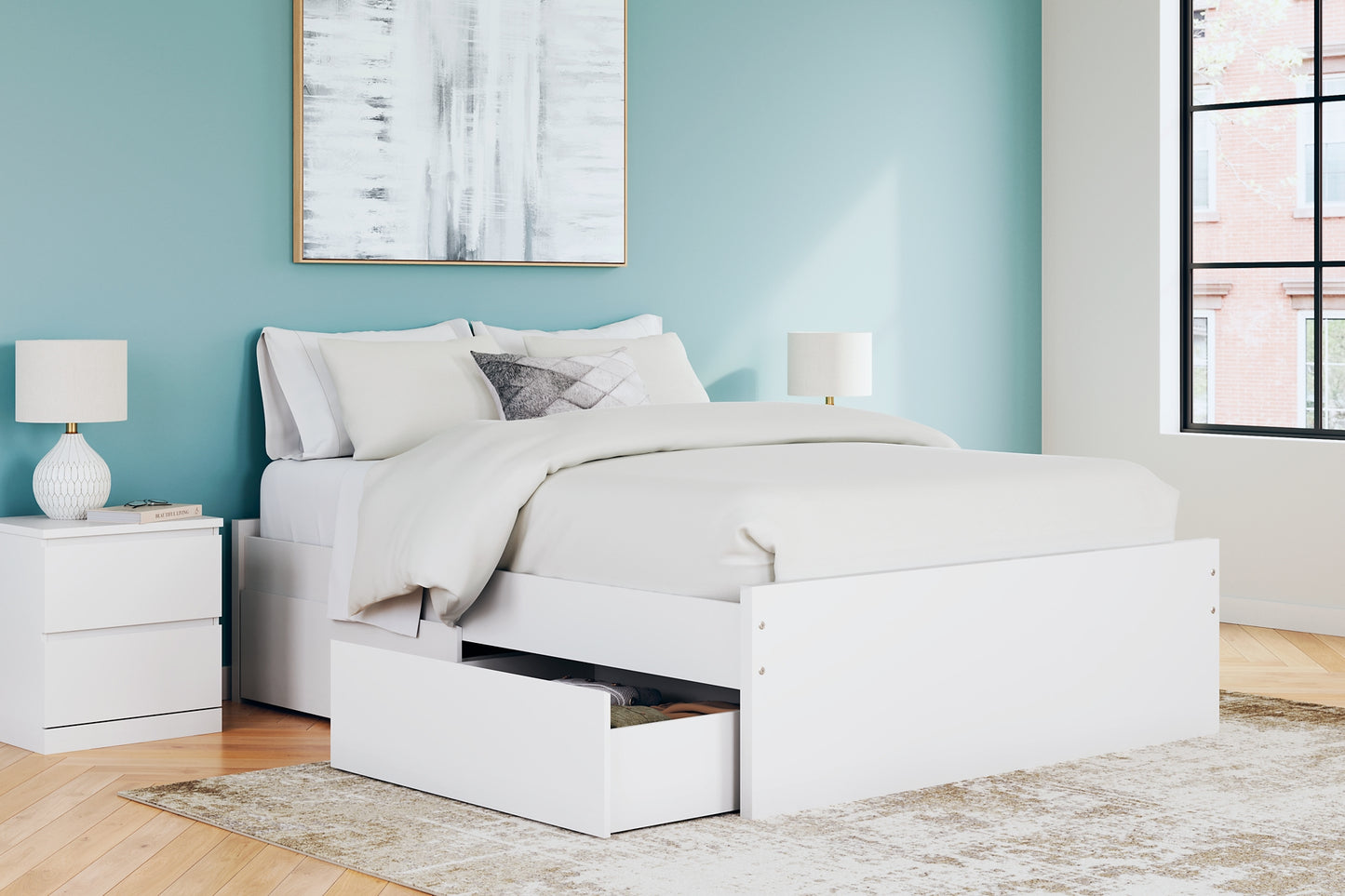 Onita Platform Bed With 2 Side Storage