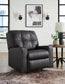 Barlin Mills Rocker Recliner- Carbon Color