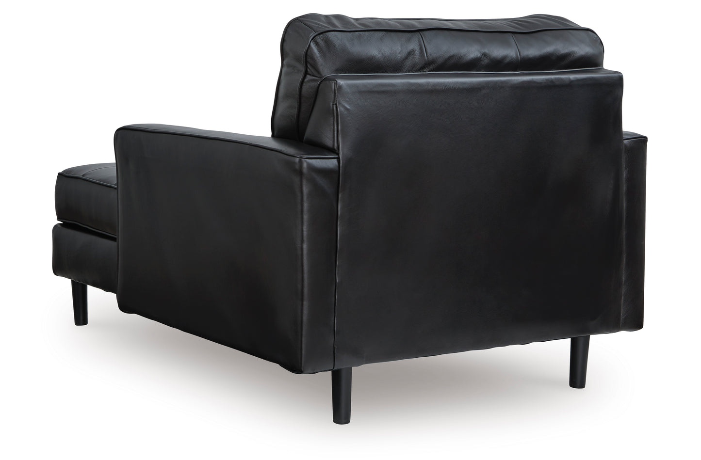 Bryceview Chaise- Leather- Onyx Color