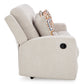 Danum 2 Seat Reclining Sofa-- Stone Color