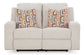 Danum Reclining Loveseat- Stone Color