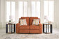 Danum Reclining Loveseat- Spice Color